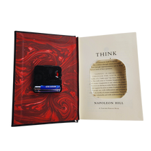 Load image into Gallery viewer, Think and Grow Rich by Napoleon Hill Book Clock
