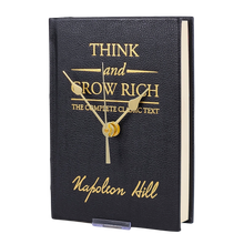 Load image into Gallery viewer, Think and Grow Rich by Napoleon Hill Book Clock