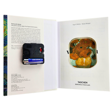 Load image into Gallery viewer, Van Gogh Book Clock
