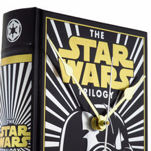 Load image into Gallery viewer, The Star Wars Trilogy Book Clock (Darth Vader Cover)