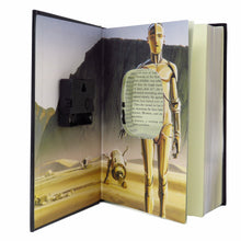 Load image into Gallery viewer, The Star Wars Trilogy Book Clock (Darth Vader Cover)