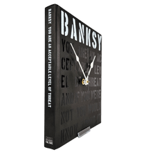 Load image into Gallery viewer, Banksy Book Clock - The Clock Library