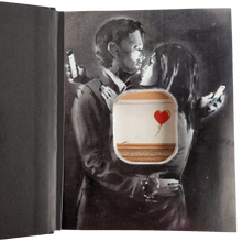 Load image into Gallery viewer, Banksy Book Clock - The Clock Library