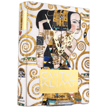 Load image into Gallery viewer, Gustav Klimt Book Clock - The Clock Library