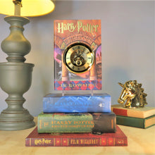 Load image into Gallery viewer, Harry Potter and the Scorcerer's Stone Skeleton Gears Book Clock - The Clock Library