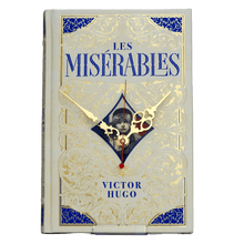 Load image into Gallery viewer, Les Misérables by Victor Hugo Book Clock - The Clock Library