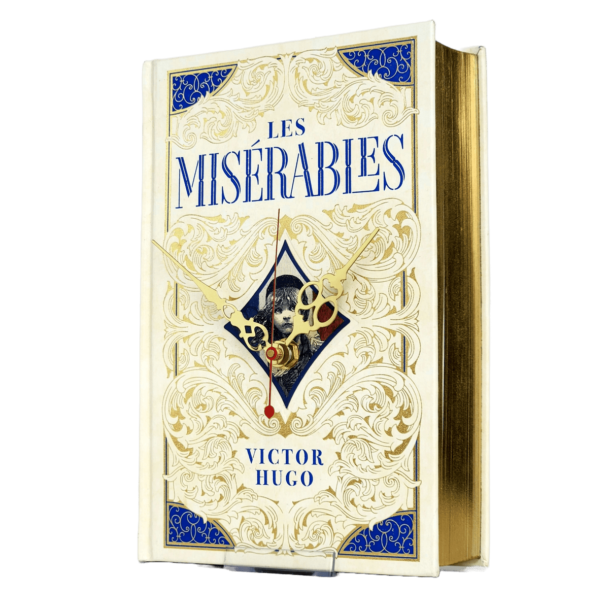 Les Misérables by Victor Hugo Book Clock – The Clock Library