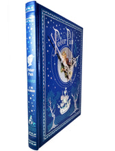 Load image into Gallery viewer, Peter Pan Leather Bound Book Clock - The Clock Library