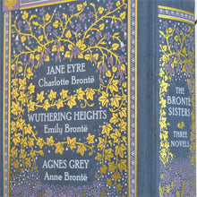 Load image into Gallery viewer, The Bronte Sisters Three Novels Book Clock - The Clock Library