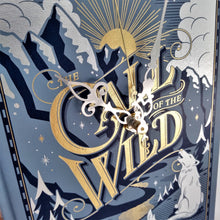 Load image into Gallery viewer, The Call of the Wild Book Clock - The Clock Library