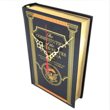 Load image into Gallery viewer, The Constitution of the United States of America Book Clock - The Clock Library