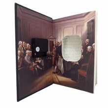 Load image into Gallery viewer, The Constitution of the United States of America Book Clock - The Clock Library