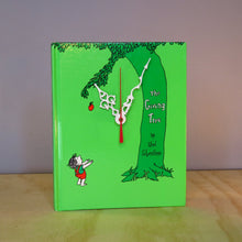 Load image into Gallery viewer, The Giving Tree by Shel Silverstein Book Clock - The Clock Library