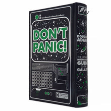 Load image into Gallery viewer, The Hitchhikers Guide to The Galaxy Book Clock - The Clock Library