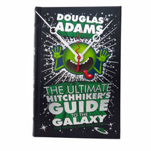 Load image into Gallery viewer, The Hitchhikers Guide to The Galaxy Book Clock - The Clock Library