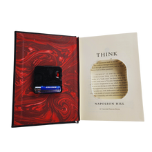 Load image into Gallery viewer, Think and Grow Rich by Napoleon Hill Book Clock

