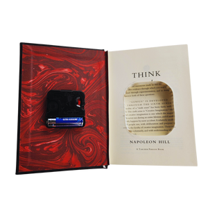 Think and Grow Rich by Napoleon Hill Book Clock