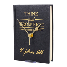 Load image into Gallery viewer, Think and Grow Rich by Napoleon Hill Book Clock

