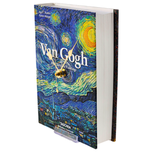 Van Gogh Book Clock