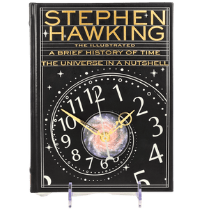 A Brief History of Time by Stephen Hawking Book Clock - The Clock Library