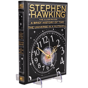 A Brief History of Time by Stephen Hawking Book Clock - The Clock Library