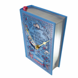 Alice's Adventures In Wonderland Book Clock - The Clock Library