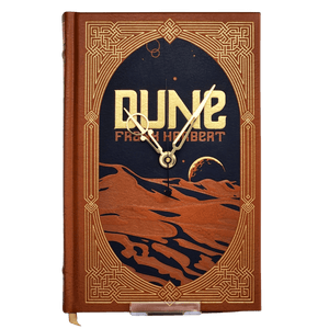 Dune by Frank Herbert Book Clock - The Clock Library