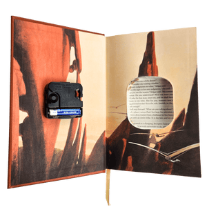 Dune by Frank Herbert Book Clock - The Clock Library