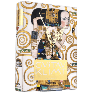 Gustav Klimt Book Clock - The Clock Library