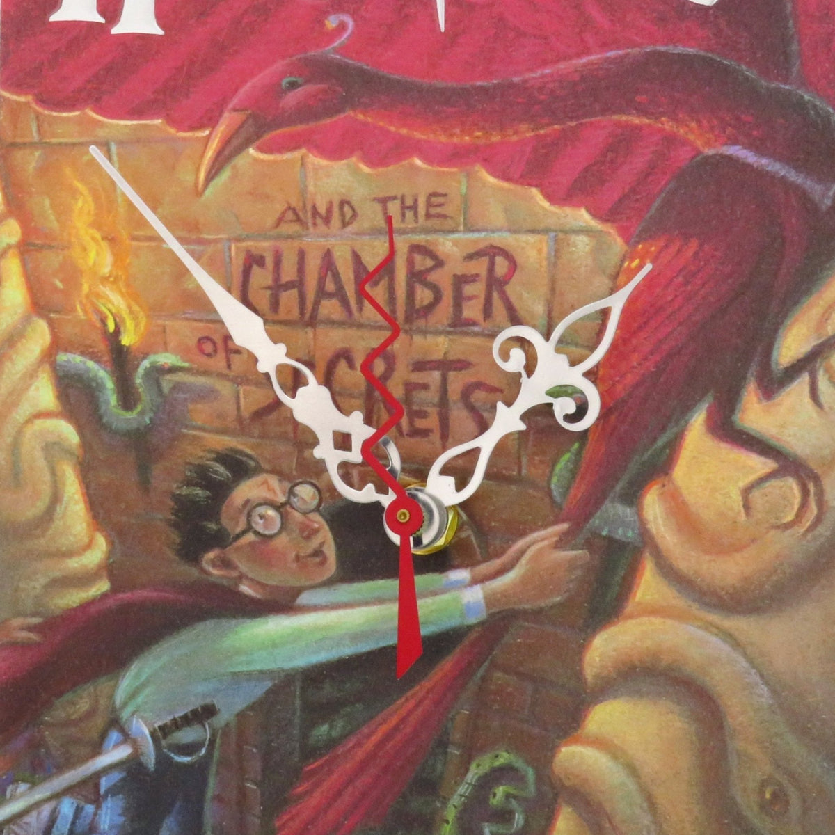 Harry Potter and the Chamber of Secrets Book Clock – The Clock Library