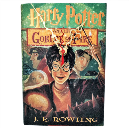Harry Potter and the Goblet of Fire Book Clock - The Clock Library