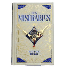 Load image into Gallery viewer, Les Misérables by Victor Hugo Book Clock - The Clock Library
