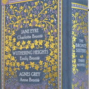 The Bronte Sisters Three Novels Book Clock - The Clock Library