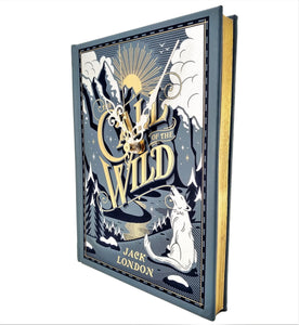 The Call of the Wild Book Clock - The Clock Library