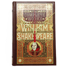 Load image into Gallery viewer, The Complete Works of William Shakespeare Book Clock - The Clock Library
