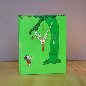 The Giving Tree by Shel Silverstein Book Clock - The Clock Library