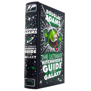 The Hitchhikers Guide to The Galaxy Book Clock - The Clock Library