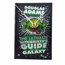 Load image into Gallery viewer, The Hitchhikers Guide to The Galaxy Book Clock - The Clock Library
